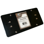 License Plate Bracket Fairlead Mount Black Truck and Jeep Bulldog Winch