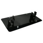 License Plate Bracket Fairlead Mount Black Truck and Jeep Bulldog Winch