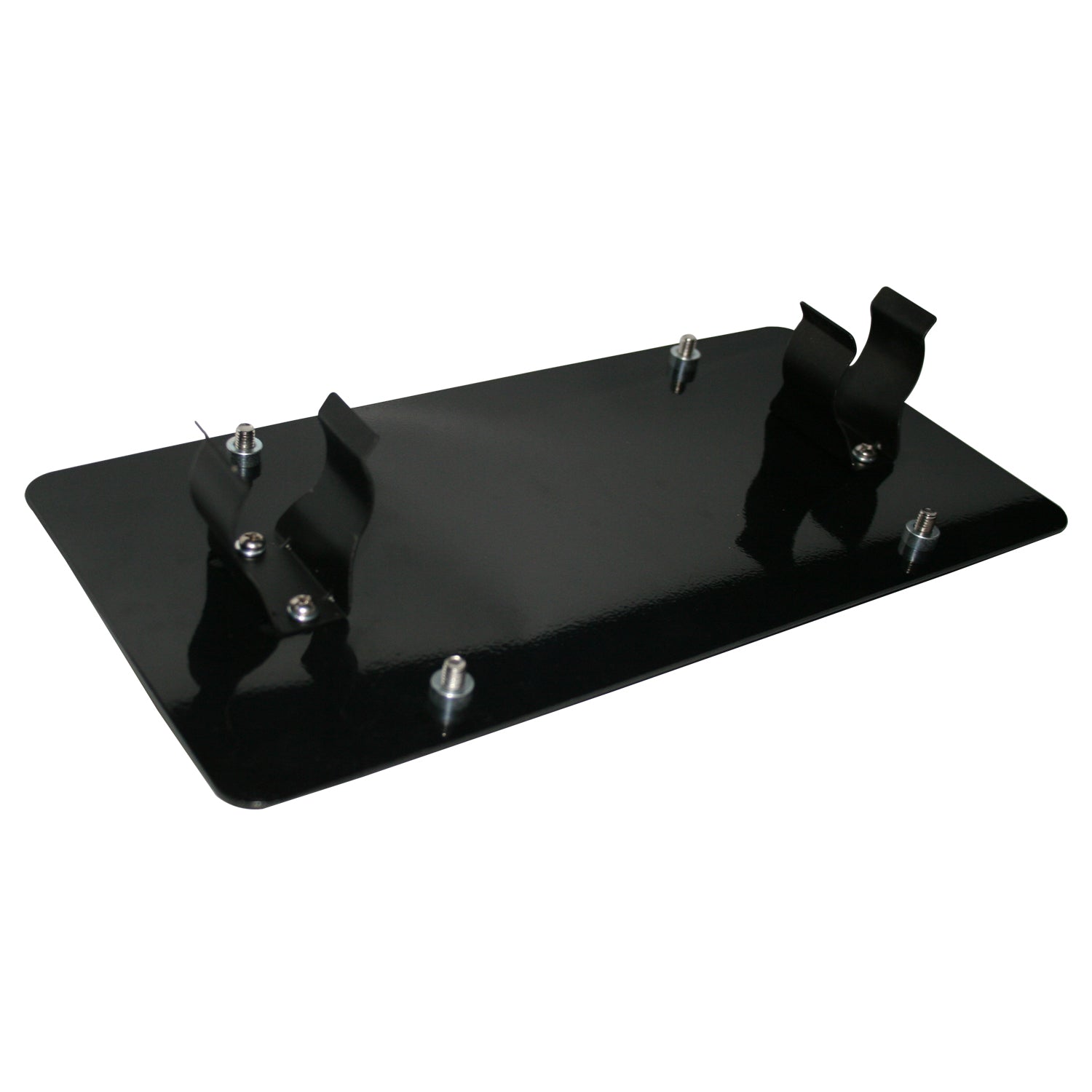 License Plate Bracket Fairlead Mount Black Truck and Jeep Bulldog Winch