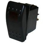 Rocker Switch - Momentary On/Off Lighted Red 3-Pin Bulldog Winch