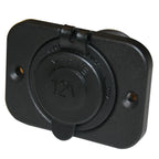 12v Power Socket 20A W/Cover and 3 Mounting Brackets Bulldog Winch