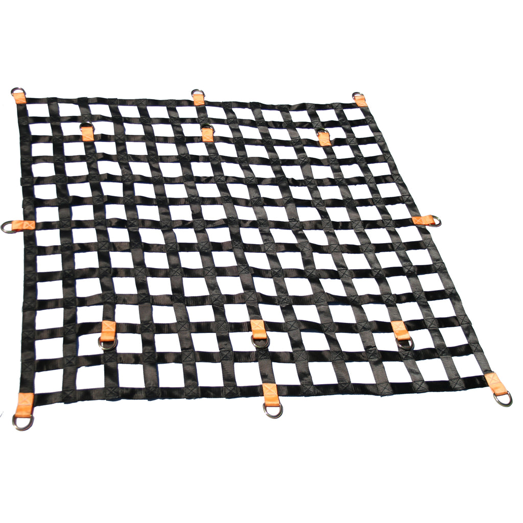 Cargo Net 6x6 Ft Short Bed Cargo Restraint System Bulldog Winch