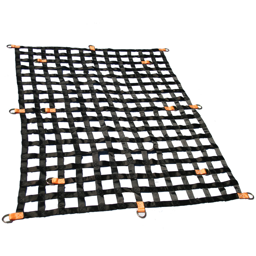 Cargo Net 6x8 Ft Long Bed Cargo Restraint System Bulldog Winch