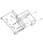 ATV/UTV Winch Receiver Mount 1 1/4 X 1 1/4 Inch Bulldog Winch