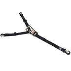 Horizontal Tire Ratcheting Y Tie-Down Strap Bulldog Winch