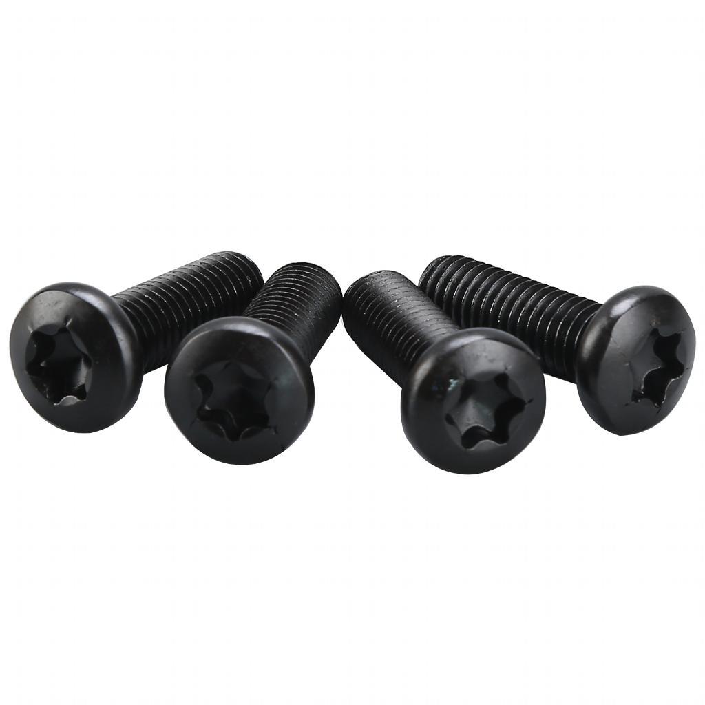 T50 Torx M10X30 Bolts Black Zinc Set Of 4 Pcs Bulldog Winch