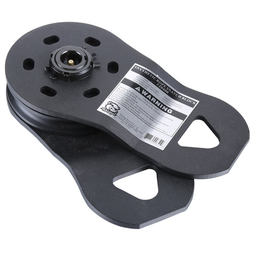 Snatch Block 44,000 Breaking Strength for Synthetic Rope Bulldog Winch