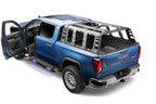 RealTruck VoltStep Electric Running Board Kit Protective Bedliner Coating 2019-2026 Silverado/Sierra 1500/2500 HD Crew Cab Go Rhino