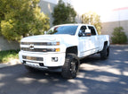 RealTruck VoltStep Electric Running Board Kit Textured Black 2015-2019 Silverado/Sierra 2500 HD Go Rhino