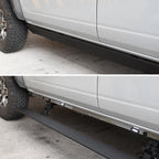 RealTruck VoltStep Electric Running Board Kit Textured Black 2015-2019 Silverado/Sierra 2500 HD Go Rhino