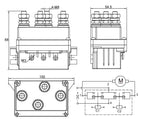 500A Contactor Replacement for 10057x 10063x Bulldog Winch