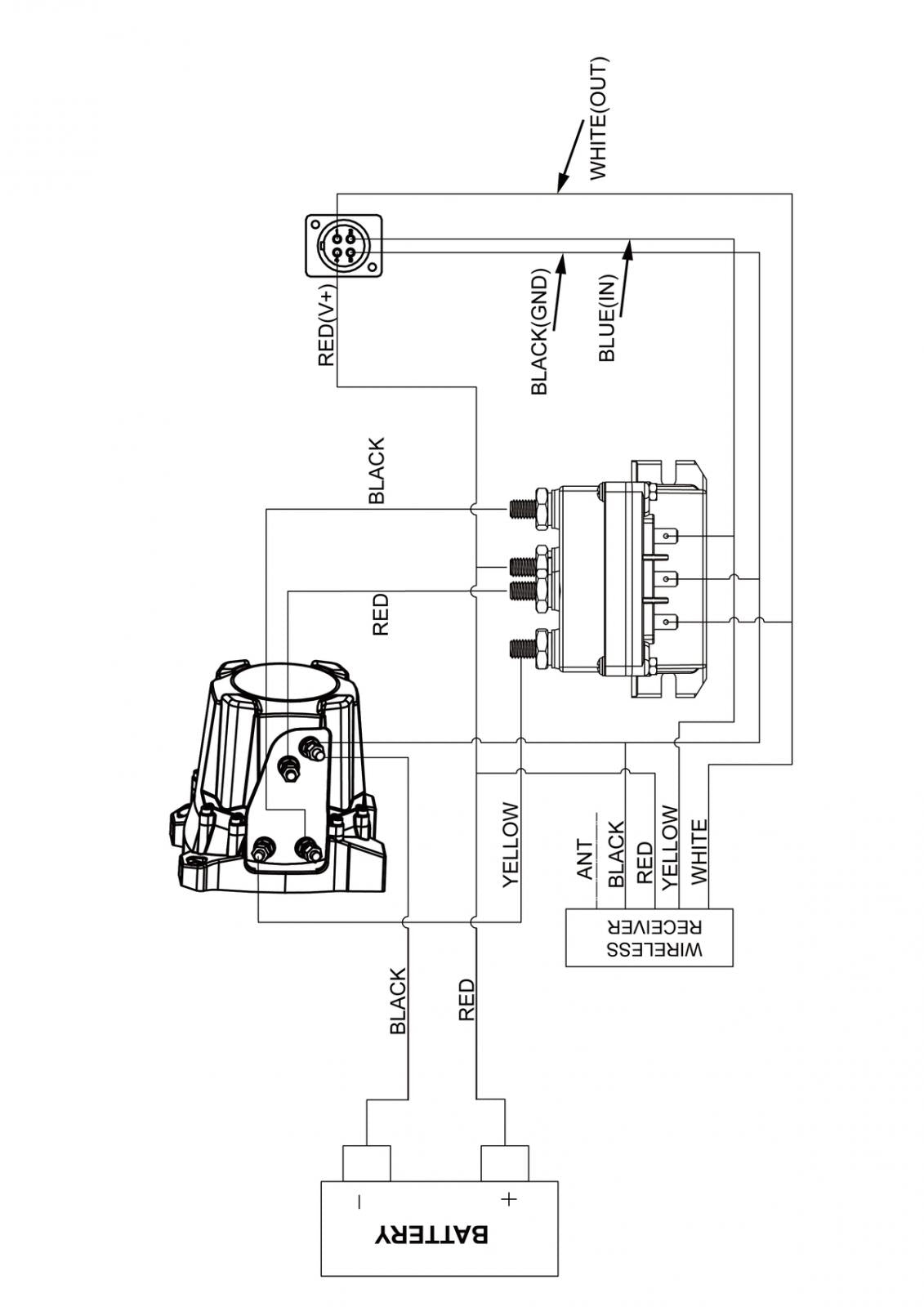 Contactor, Replacement 10065x Series 450A Bulldog Winch