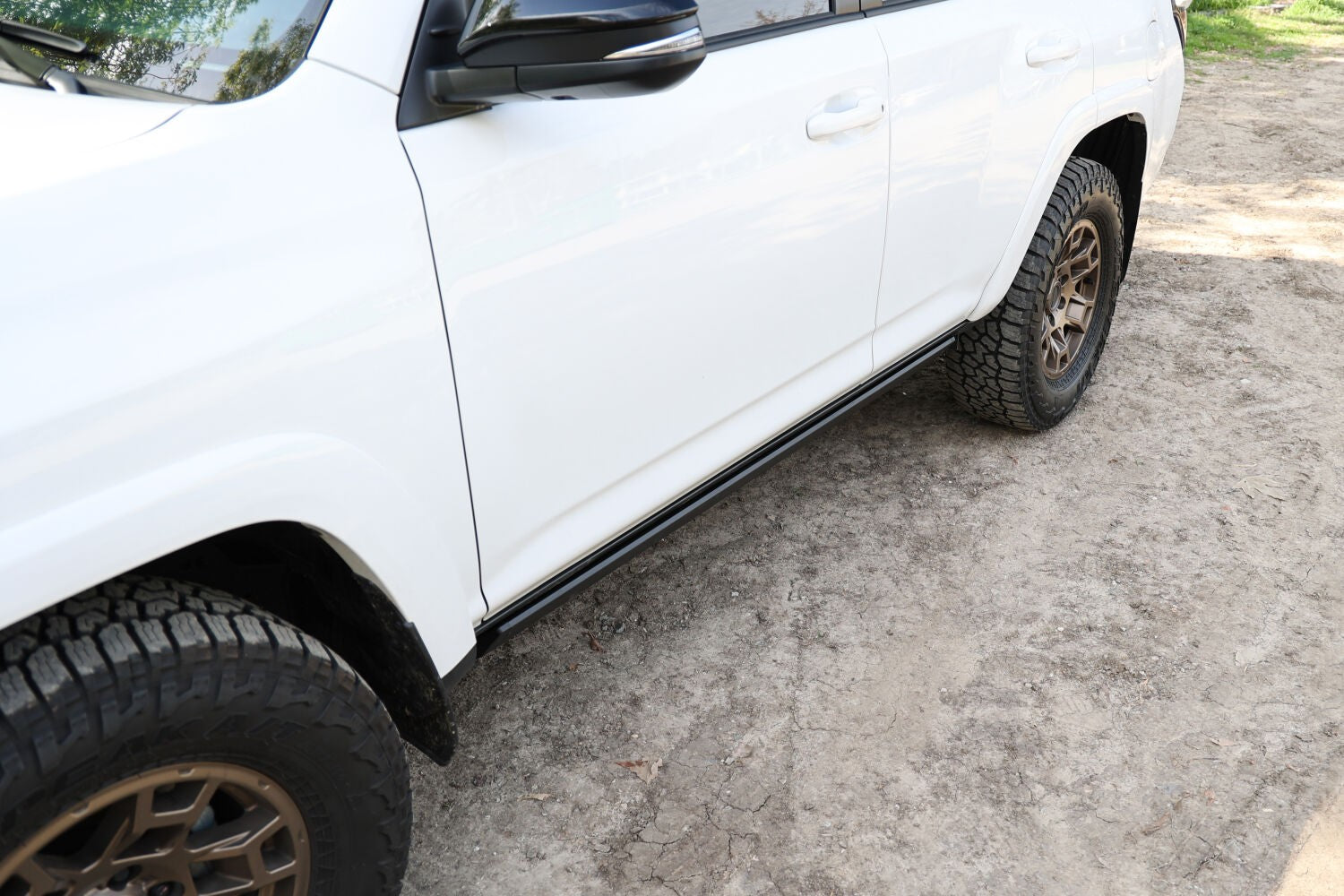 RealTruck VoltStep Electric Running Board Kit Textured Black 2014-2024 Toyota 4Runner Go Rhino