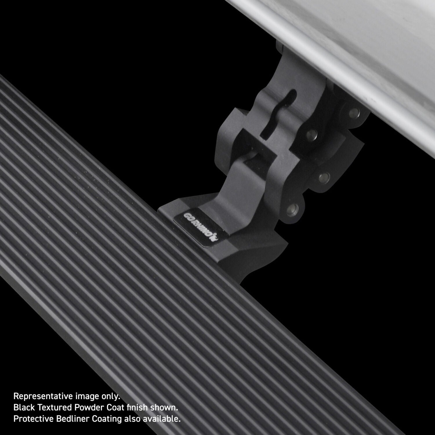 RealTruck VoltStep Electric Running Board Kit Protective Bedliner Coating 2022-2026 Toyota Tundra Extended Cab Go Rhino