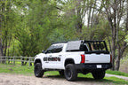 RealTruck VoltStep Electric Running Board Kit Textured Black 2022-2026 Toyota Tundra 4 Door CrewMax Cab Go Rhino