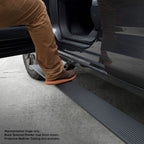 RealTruck VoltStep Electric Running Board Kit Protective Bedliner Coating 2022-2026 Toyota Tundra Crew Cab Go Rhino