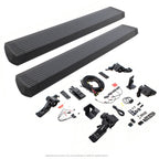 RealTruck VoltStep Electric Running Board Kit Textured Black For 2007-2018 Jeep Wrangler JK 4 Door Go Rhino