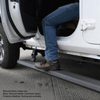 RealTruck VoltStep Electric Running Board Kit Textured Black For 2007-2018 Jeep Wrangler JK 4 Door Go Rhino