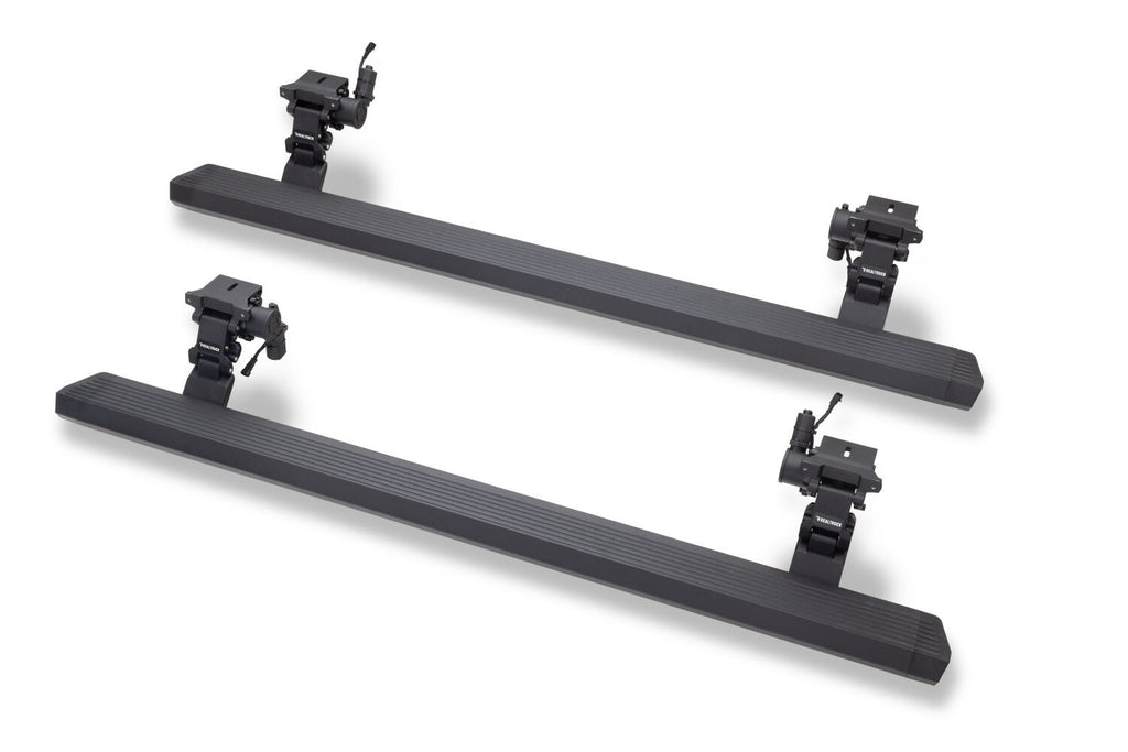 RealTruck VoltStep Electric Running Board Kit Textured Black 2018-2026 Jeep Wrangler Go Rhino