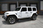 RealTruck VoltStep Electric Running Board Kit Textured Black 2018-2026 Jeep Wrangler Go Rhino