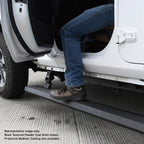 RealTruck VoltStep Electric Running Board Kit Textured Black 2020-2025 Jeep Gladiator Go Rhino
