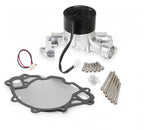 Electric Water Pump Aluminum 35Gpm Electric Water Pump Sbf 260/289/302/351W Polished W/Block Off Plate Frostbite Cooling