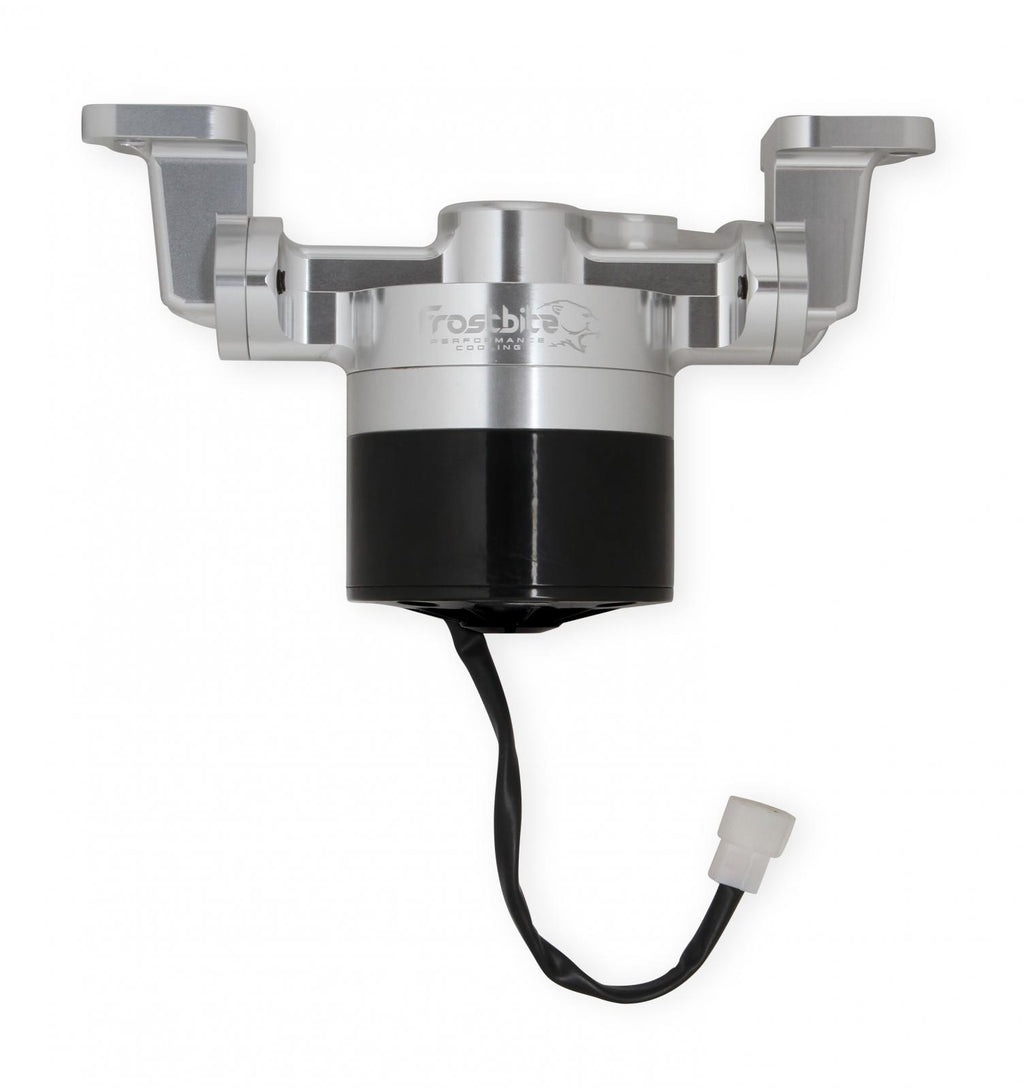 Electric Water Pump Aluminum 35Gpm Electric Water Pump Sbf 260/289/302/351W Polished W/Block Off Plate Frostbite Cooling