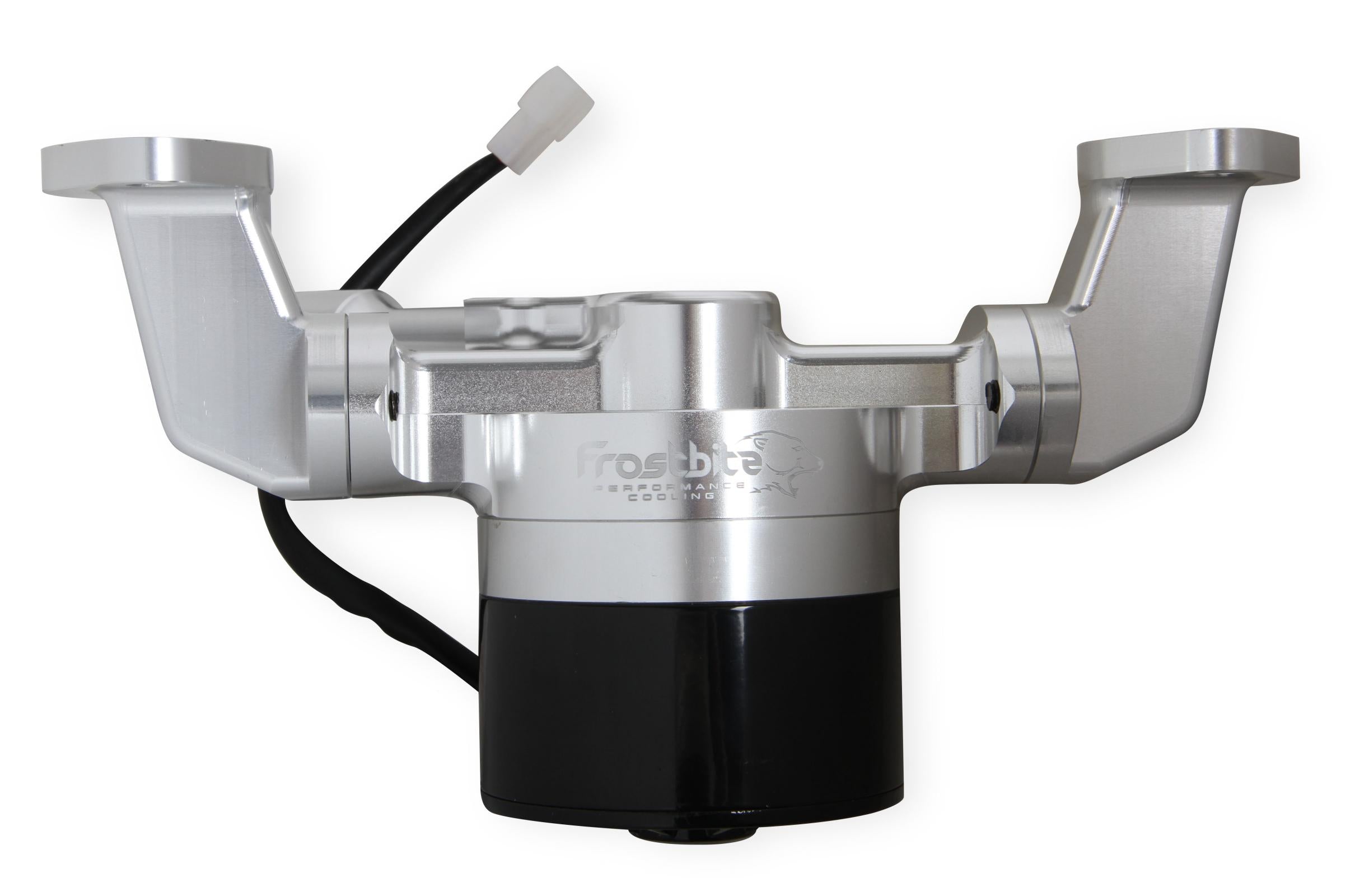 Billet Electric Water Pump Billet Aluminum 40Gpm Electric Water Pump-Big Block Chevy Black Frostbite Cooling