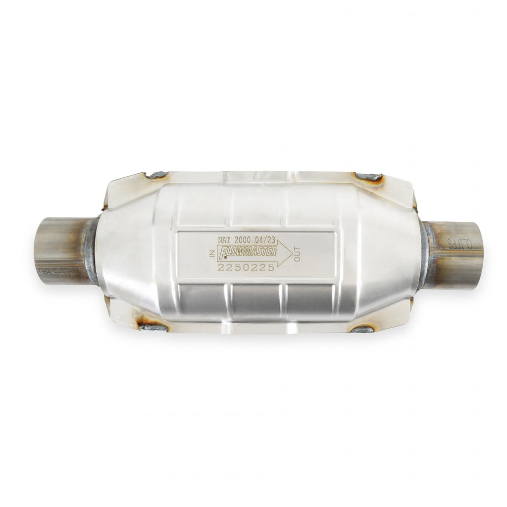 Catalytic Converter Universal 225 Series-2.50 Inch Inlet/Outlet-49 State Cat. Univ 225 Srs. E.D. 2.50In Flowmaster