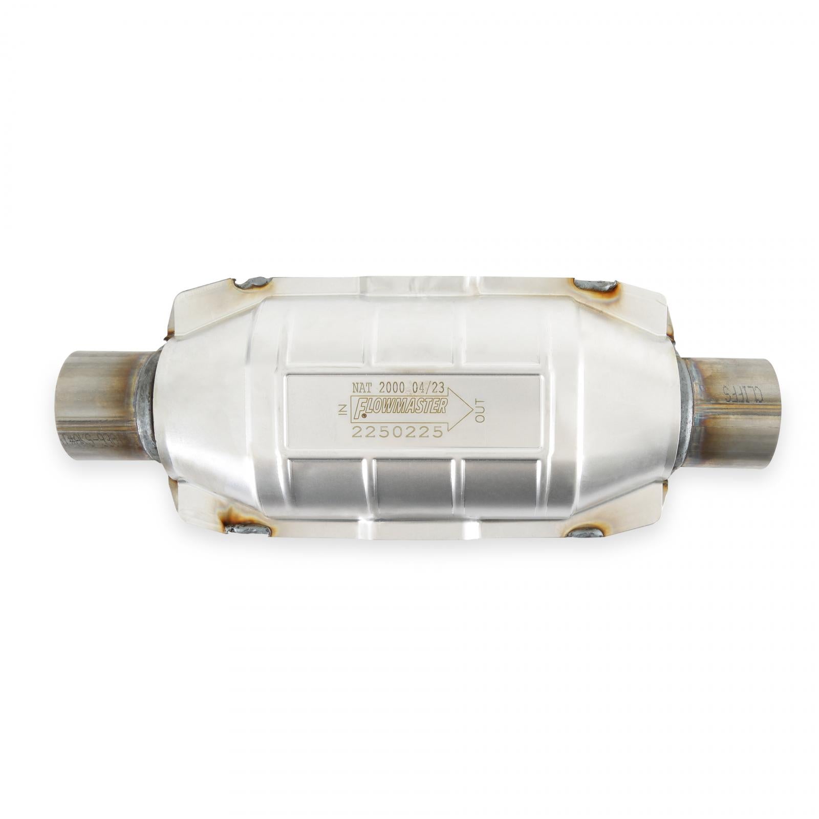 Catalytic Converter Universal 225 Series-2.50 Inch Inlet/Outlet-49 State Cat. Univ 225 Srs. E.D. 2.50In Flowmaster