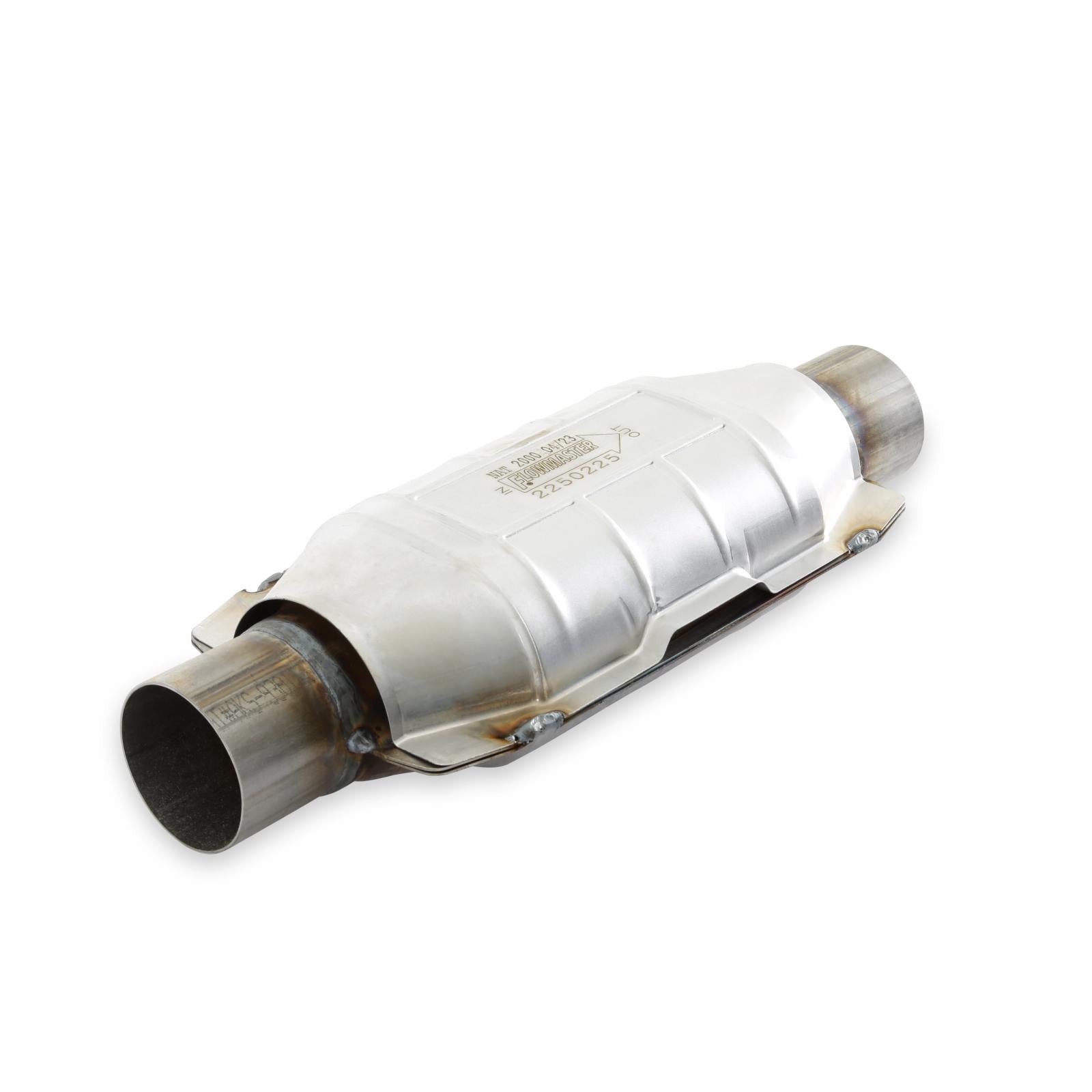 Catalytic Converter Universal 225 Series-2.50 Inch Inlet/Outlet-49 State Cat. Univ 225 Srs. E.D. 2.50In Flowmaster