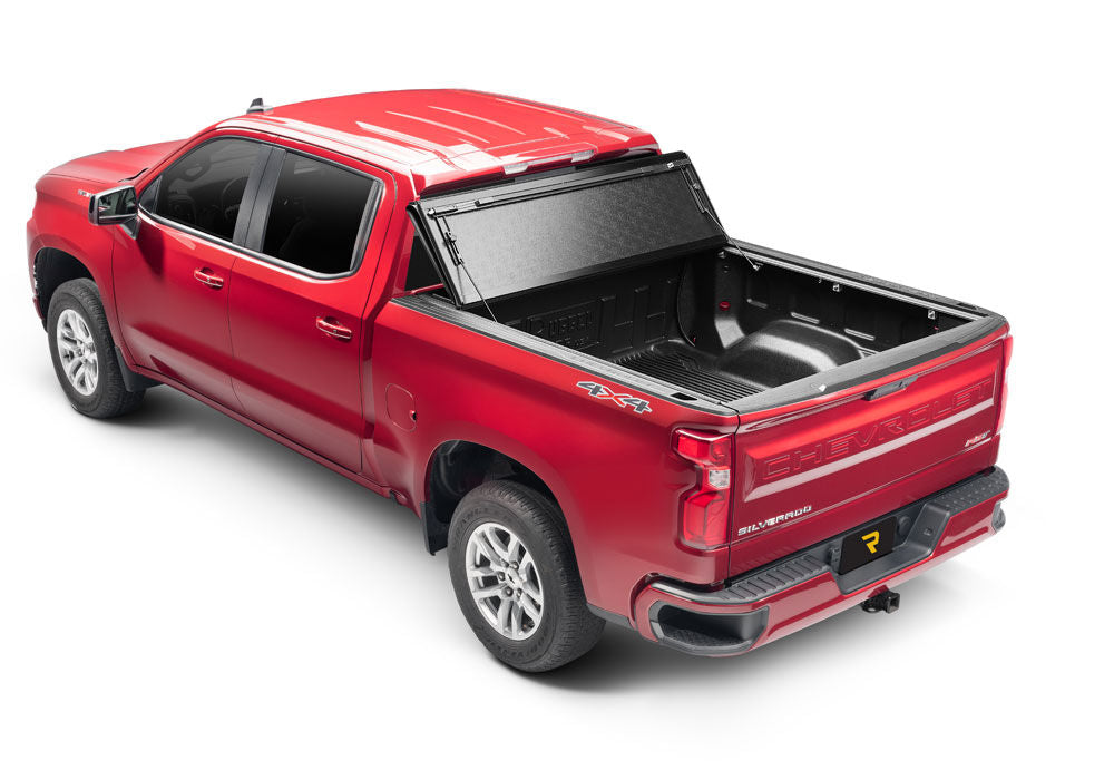 BAKFlip G2 Hard Folding Truck Bed Cover Rails Mounted Low Enough To Use Standard C Clamps 1988-2013  C/K Pickup/Silverado/Sierra/1988-2014 2500 HD/3500 HD 8 Foot Bed BAK
