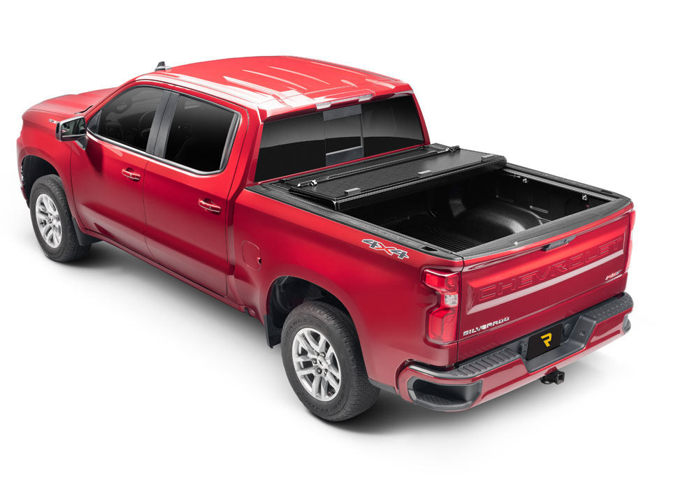 BAKFlip G2 Hard Folding Truck Bed Cover Rails Mounted Low Enough To Use Standard C Clamps 1988-2013  C/K Pickup/Silverado/Sierra/1988-2014 2500 HD/3500 HD 8 Foot Bed BAK