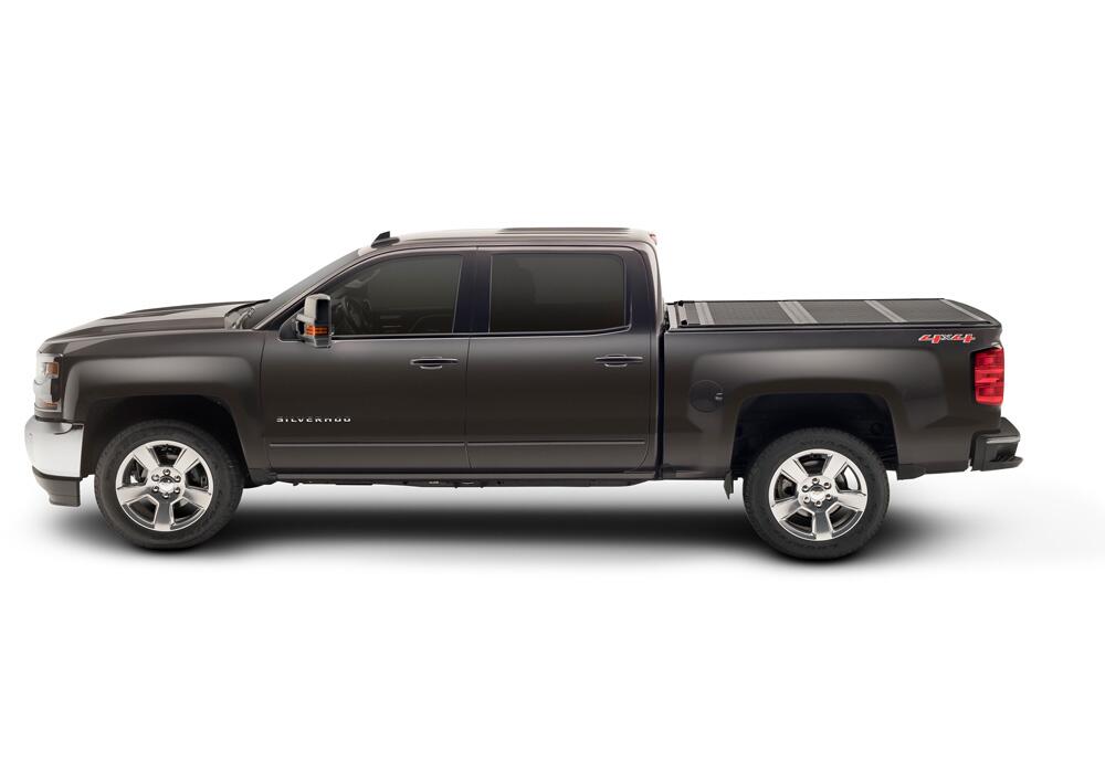 BAKFlip G2 Hard Folding Truck Bed Cover 2014-2018 (2019 Legacy/Limited) Chevy Silverado/Sierra 1500/2015-2019 2500 HD/3500 HD 8 Foot Bed BAK