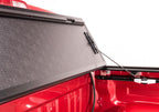 BAKFlip G2 Hard Folding Truck Bed Cover Rail Mounts Near Top of Bed Rail Rails Can Be Lowered Using Drop Down Brackets 2007-2021 Toyota Tundra 6 Foot 6 Inch Bed without Deck Rail System without Trail Special Edition Storage Boxes BAK