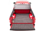 BAKFlip G2 Hard Folding Truck Bed Cover Rail Mounts Near Top of Bed Rail Rails Can Be Lowered Using Drop Down Brackets 2022-2026 Toyota Tundra 5 Foot 7 Inch Bed with or without Deck Rail System without Trail Special Edition Storage Boxes BAK