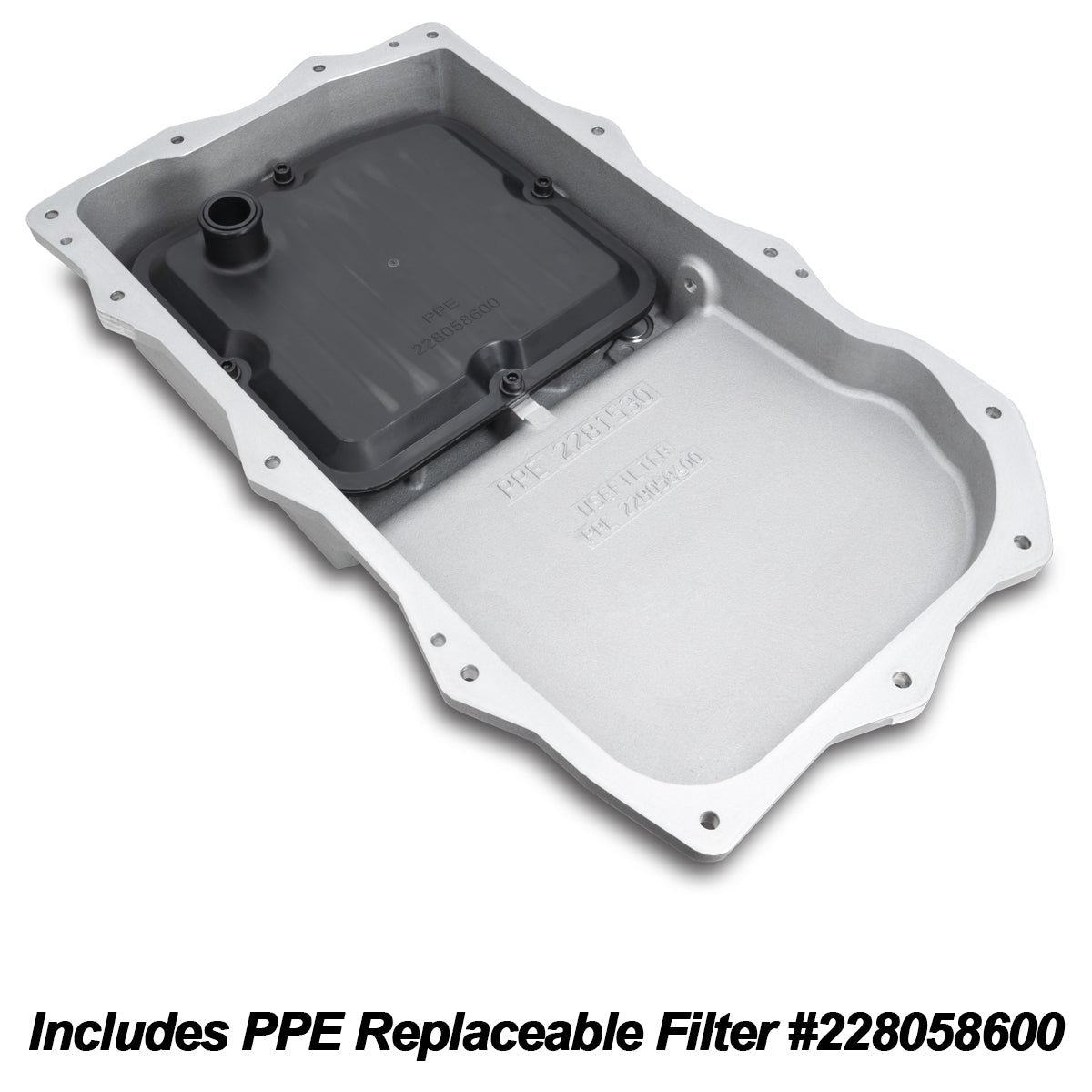 2018-2022 Jeep JL/JT 2.0L/3.0L w/ 850RE Trans Heavy-Duty Cast Aluminum Deep Transmission Pan Brushed