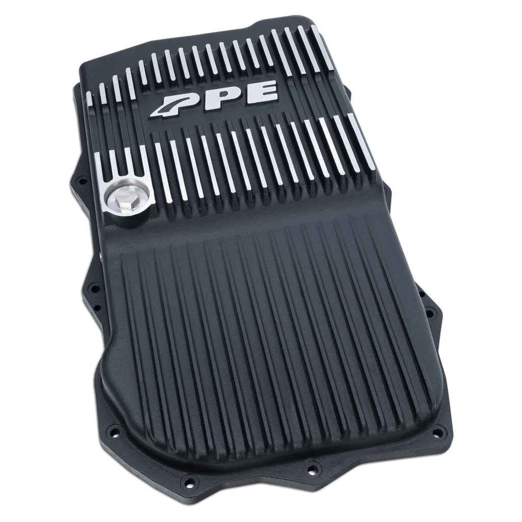2018-2022 Jeep Wrangler JL/JT w/ 850RE Transmission Heavy-Duty Cast Aluminum Transmission Pan Brushed