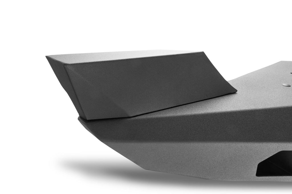 Trailline Bumper Fairlead Mount Plate Textured Black 2018-2026 Jeep Wrangler JL 2020-2025 Jeep Gladiator Go Rhino