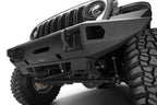 Trailline Bumper Fairlead Mount Plate Textured Black 2018-2026 Jeep Wrangler JL 2020-2025 Jeep Gladiator Go Rhino
