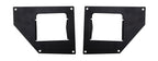BRJ40 Light Plates for Straight End Caps (4 Inch) Textured Black For 2007-2018 Jeep Wrangler JK Go Rhino