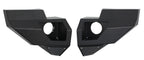 BRJ40 Front Bumper Bolt On End Cap Textured Black For 2007-2018 Jeep Wrangler JK Go Rhino