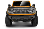 Trailline Bumper Fairlead Mount Plate Textured Black 2021-2025 Ford Bronco Go Rhino