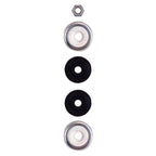 Suspension Shock Absorber Front Monotube Jeep Wrangler 2006-1997 4 Inch With Short Arm Lift Kit B8 5100 Bilstein