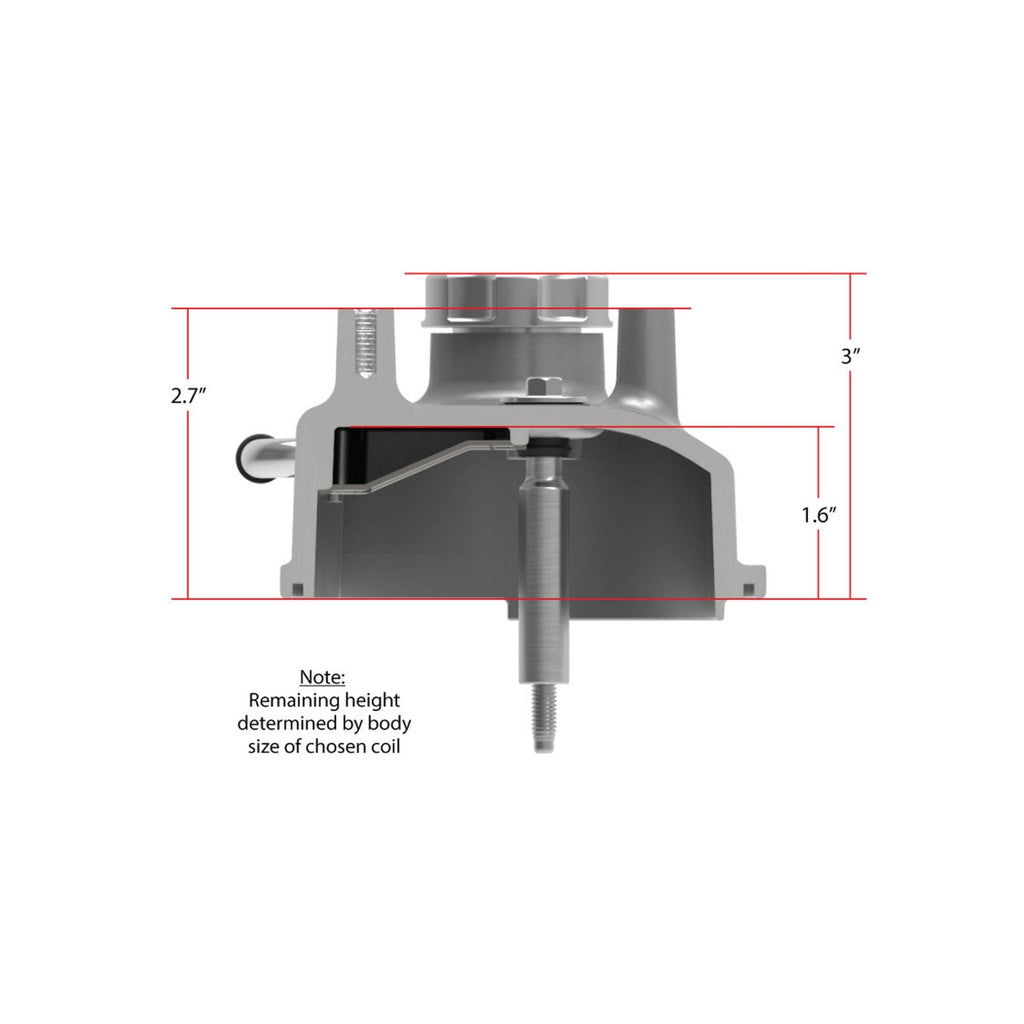 Tall LS Valve Covers Natural Cast Tall LS Valve Covers W/ Coil Mounting Posts, Cast Aluminum Natural Cast Finish Holley