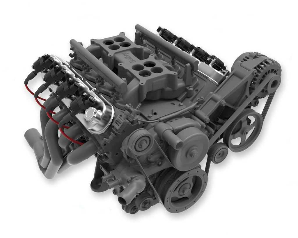 Tall LS Valve Covers Polished Tall LS Valve Covers W/ Coil Mounting Posts, Cast Aluminum Polished Finish Holley