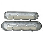 Tall LS Valve Covers Satin Black Tall LS Valve Covers W/ Coil Mounting Posts, Cast Aluminum Satin Black Finish Holley