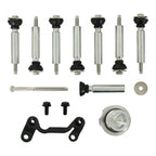 Tall LS Valve Covers Satin Black Tall LS Valve Covers W/ Coil Mounting Posts, Cast Aluminum Satin Black Finish Holley