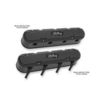 2-Piece Vintage Series Valve Cover Gen III/iv LS Satin Black Machined Chevrolet Gen III/iv LS Cast Aluminum Coil-Mounting Base & Integrated Coil Cover Holley
