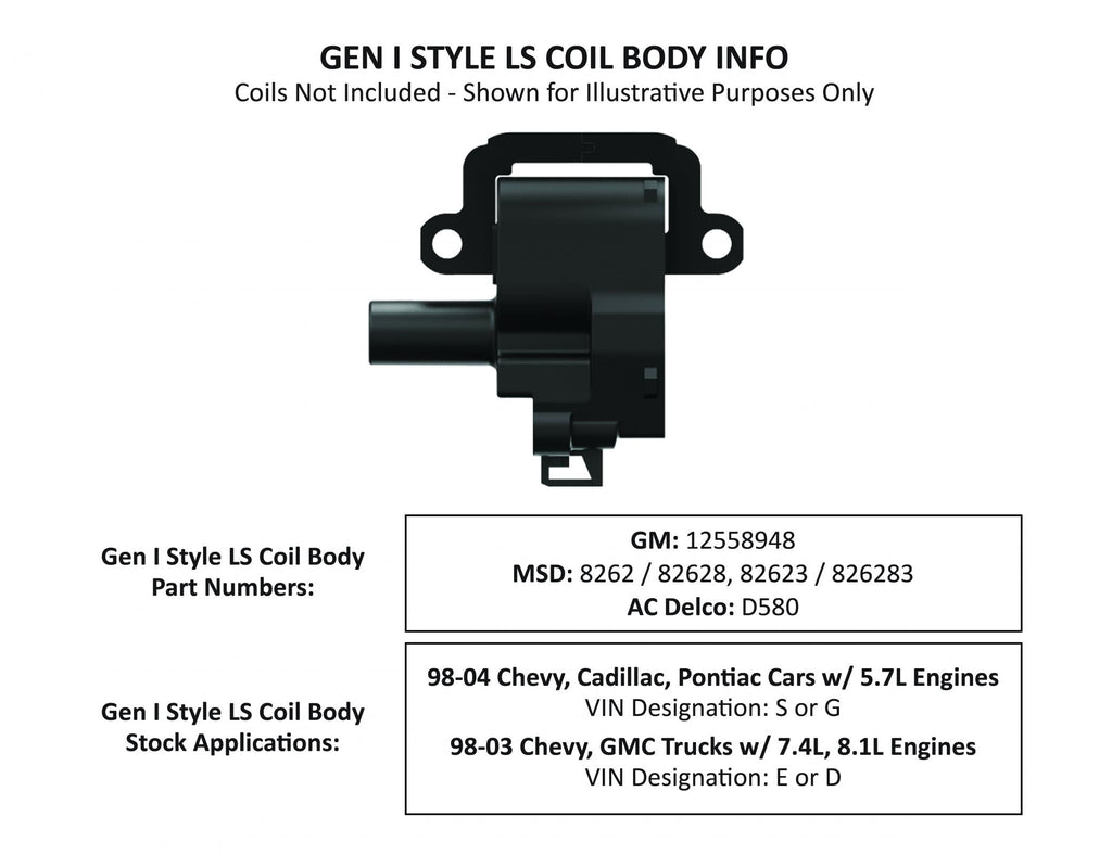 2-Piece Vintage Series Valve Cover Gen III/iv LS Satin Black Machined Chevrolet Gen III/iv LS Cast Aluminum Coil-Mounting Base & Integrated Coil Cover Holley